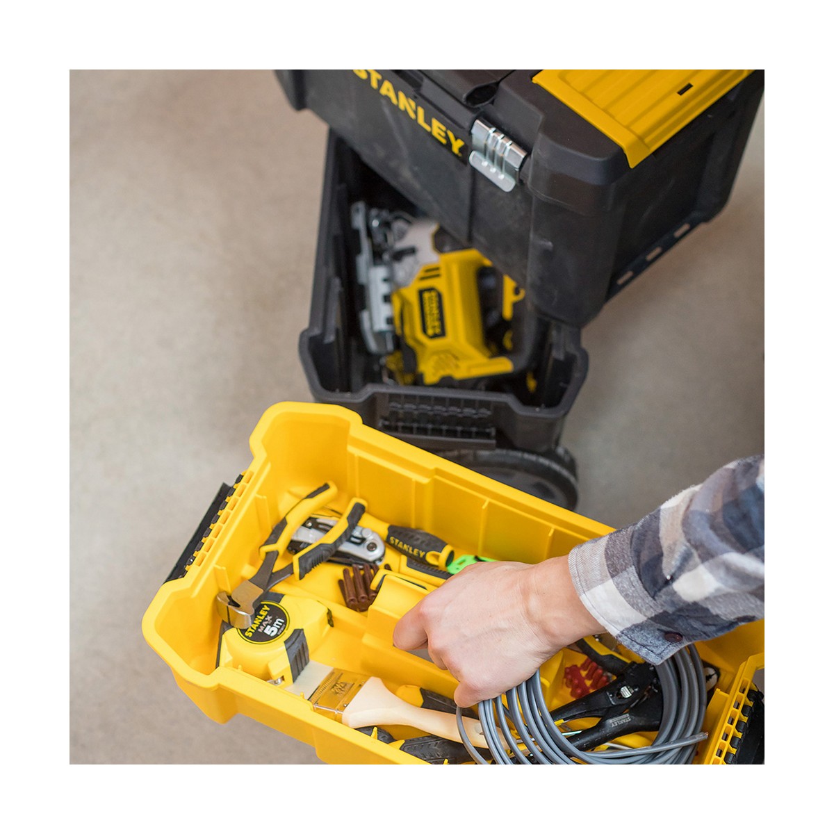 Tool cart Stanley Essential Plastic Toolbox